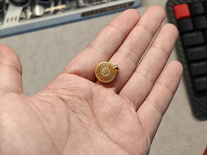 💞周大生黄金吊坠怎么样?