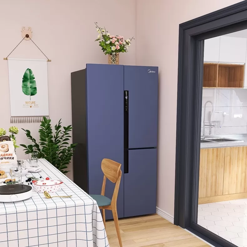 🥇美的443升T型变温超薄智能冰箱BCD-443WKPZM(E)评测美的冰箱怎么样?