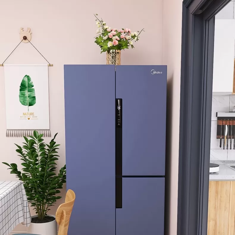 🥇美的443升T型变温超薄智能冰箱BCD-443WKPZM(E)评测美的冰箱怎么样?