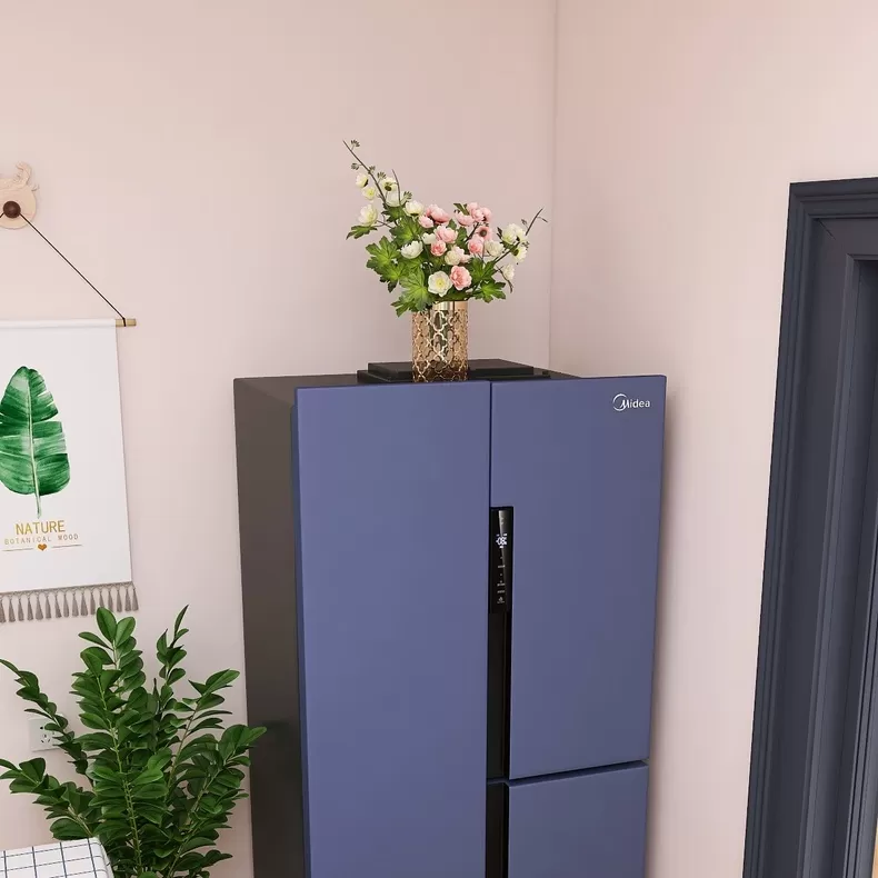 🥇美的443升T型变温超薄智能冰箱BCD-443WKPZM(E)评测美的冰箱怎么样?