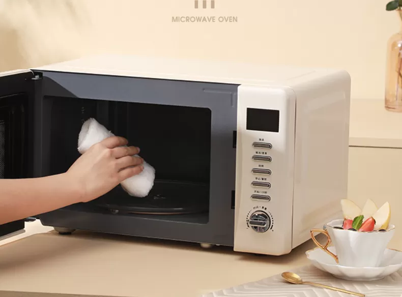🔥韩国大宇机械迷你复古微波炉DY-WB04评测大宇微波炉怎么样?