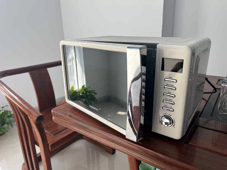 🔥韩国大宇机械迷你复古微波炉DY-WB04评测大宇微波炉怎么样?