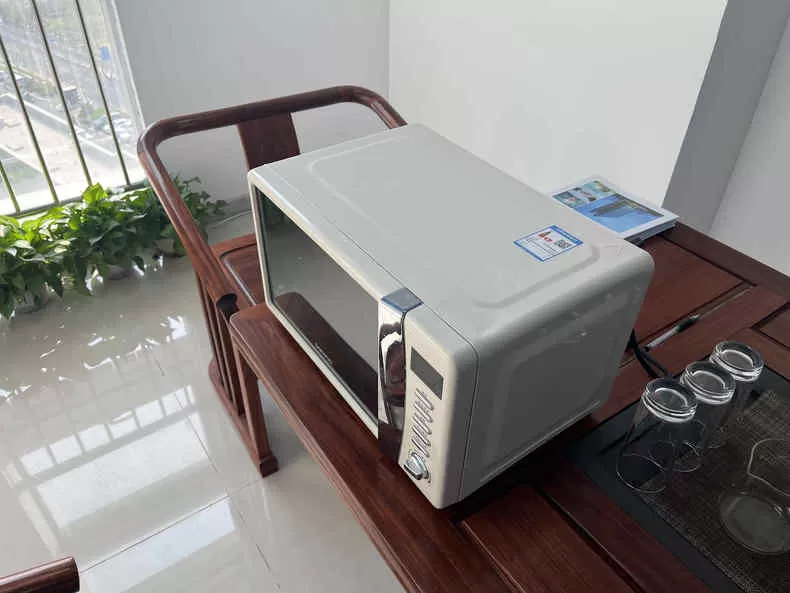 🔥韩国大宇机械迷你复古微波炉DY-WB04评测大宇微波炉怎么样?