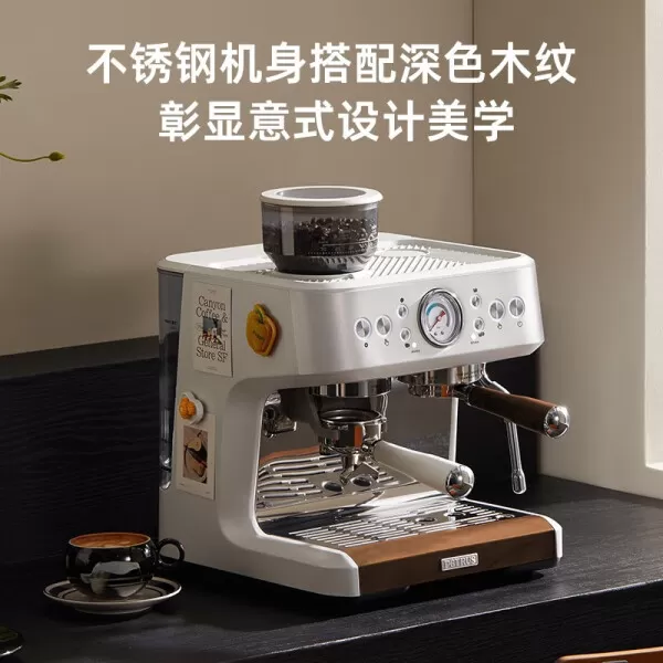 💥柏翠PE3899咖啡机怎么样?评测:双泵双手柄意式半自动咖啡机