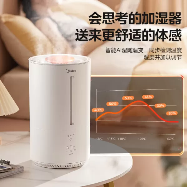㊙️美的SR-3R50热雾加湿器怎么样?评测:桌面热雾暖阳加湿