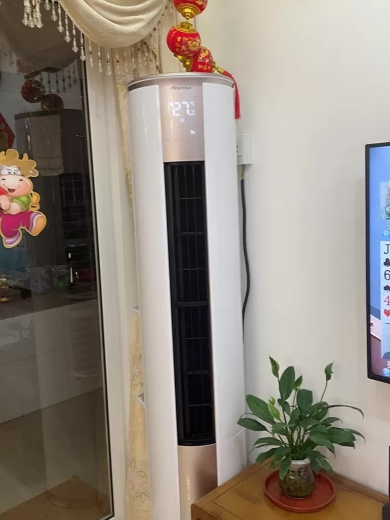 💖海信健康柔风立式空调3匹柜机KFR-72LW/E500-A1评测海信立式空调怎么样?