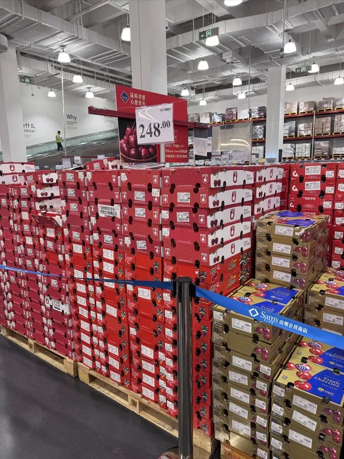 💗年货采购少不了山姆的车厘子啊