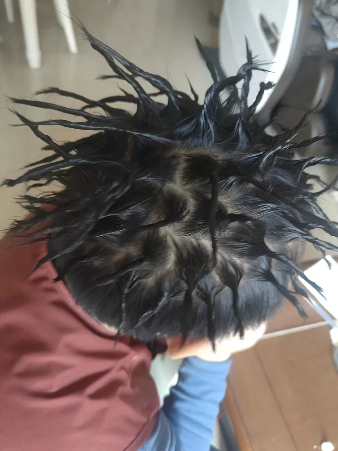 🥉烫头发其实很简单又省了一百多！