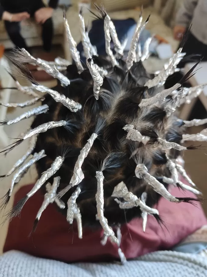 🥉烫头发其实很简单又省了一百多！