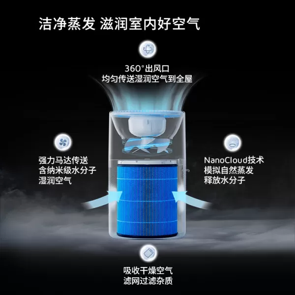 🥈飞利浦HU5969无雾加湿器怎么样?评测:除菌APP智能加湿