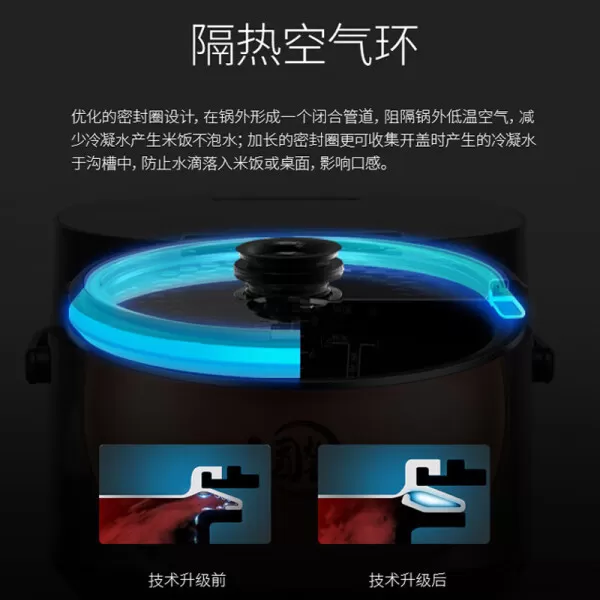 🥈美的MB-FB50E511电饭煲怎么样?评测:触摸操控一键柴火饭