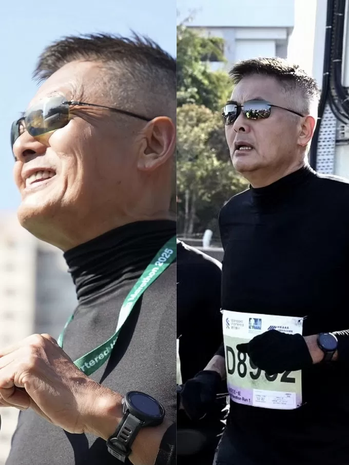 💥周润发跑港马都穿了什么？