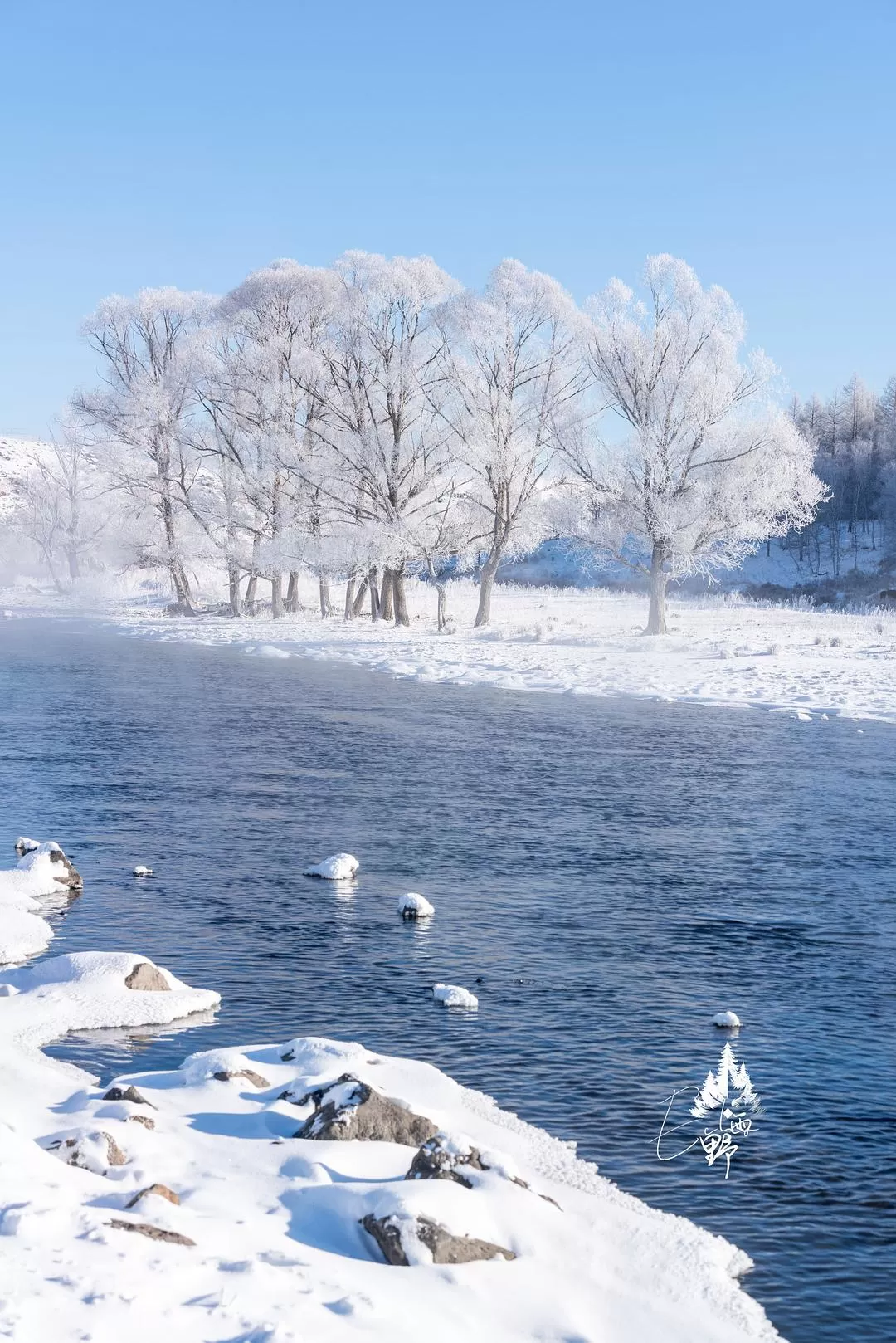 旅游推荐💖一人游：去东北看雾凇和不冻河