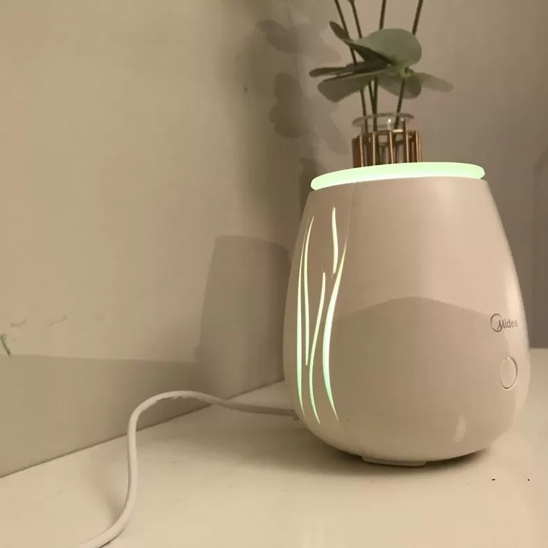 ⭐美的纳米雾化夜灯加湿器评测美的加湿器怎么样?