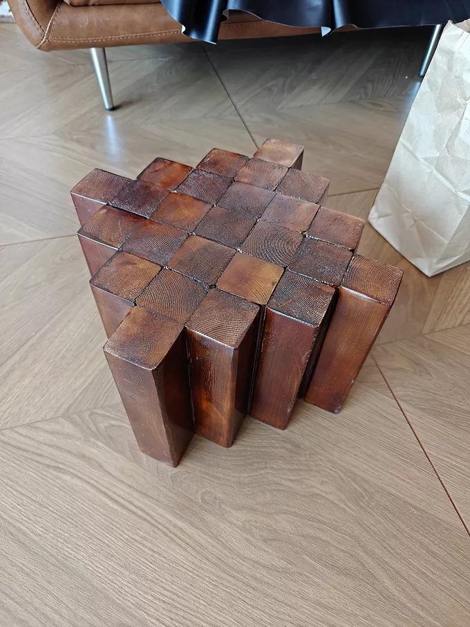 🤬怒省2000！自己动手为新家做木墩凳！