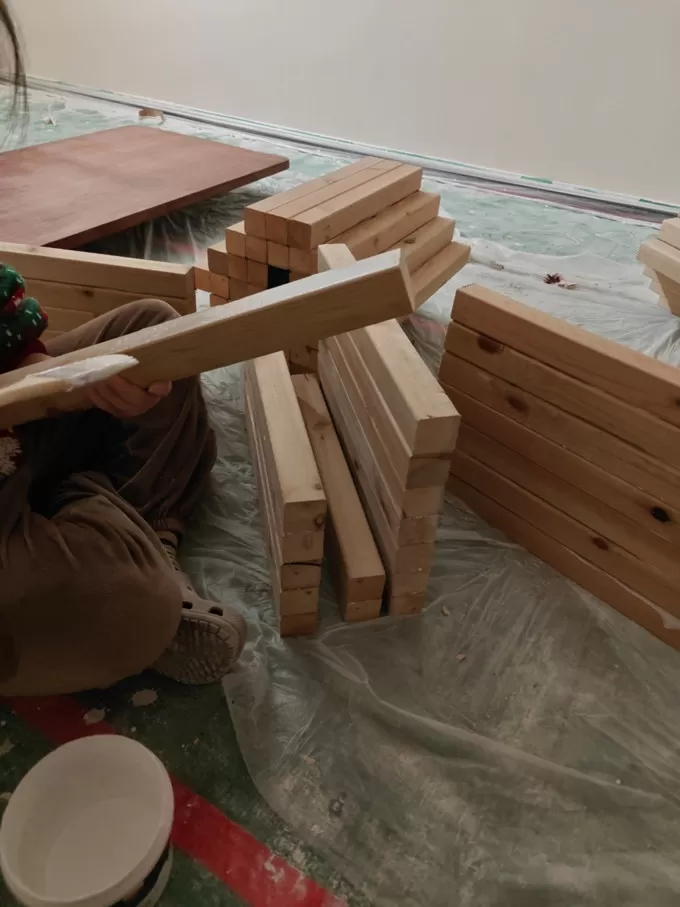 🤬怒省2000！自己动手为新家做木墩凳！