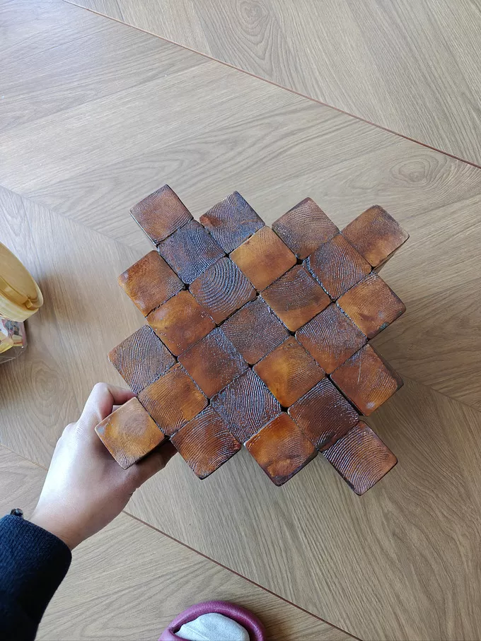 🤬怒省2000！自己动手为新家做木墩凳！