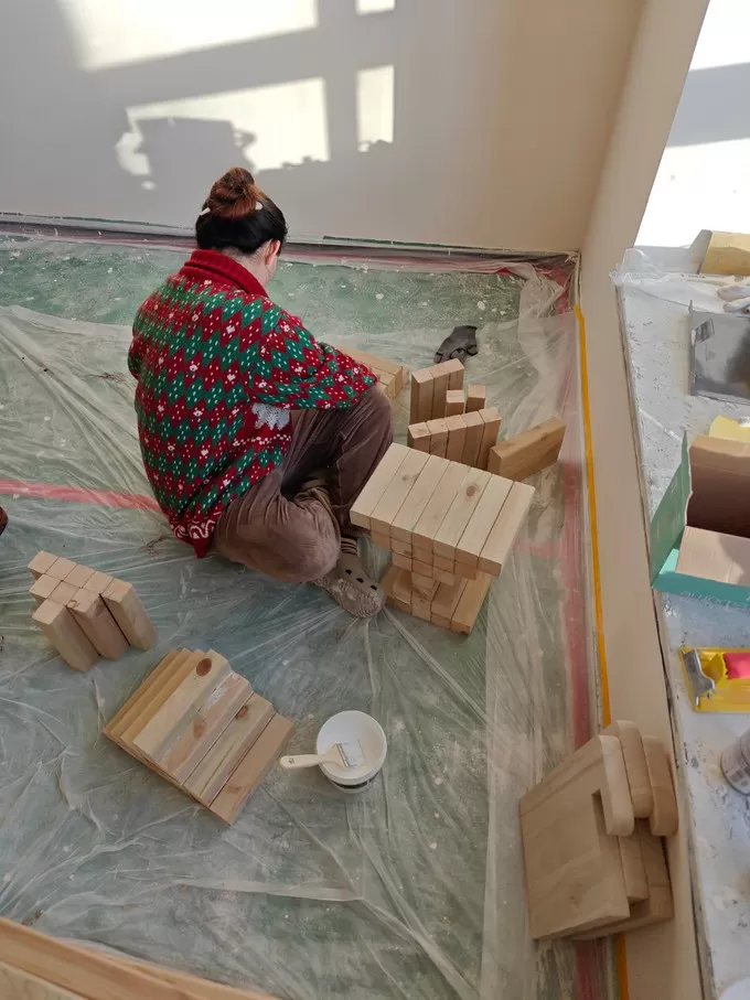 🤬怒省2000！自己动手为新家做木墩凳！