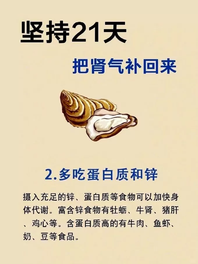 🏆坚持21天把肾气补回来！