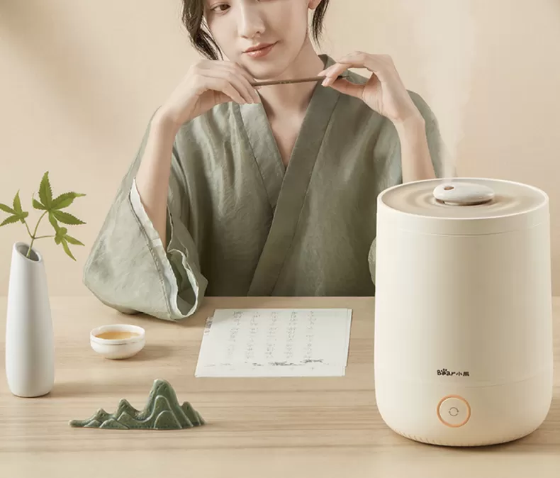 🥈小熊触摸式净化抑菌加湿器JSQ-C45P7评测小熊加湿器怎么样?