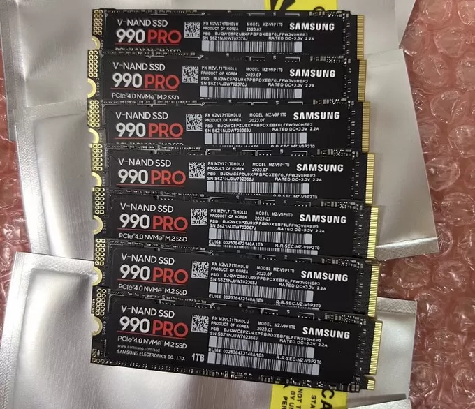 📢三星减产闪存颗粒初见成效闪存颗粒如愿涨价没有平价硬盘了