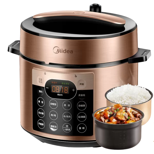 🥈美的MY-YL60Q3-451电压力锅怎么样?美的天然鲜压力锅评测