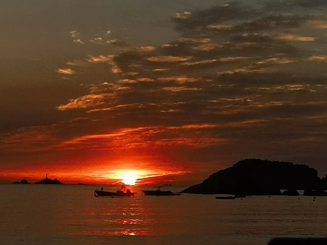 旅游推荐💞两人游：妈妈从没见过蓝色的大海，所以我带她来了威海和烟台