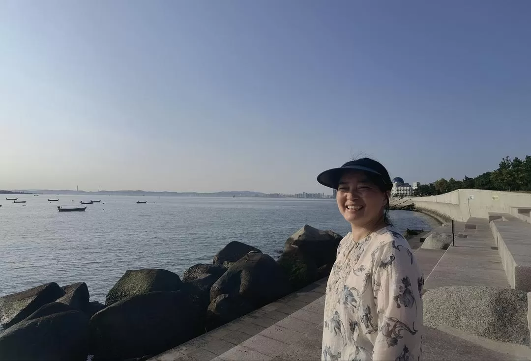 旅游推荐💞两人游：妈妈从没见过蓝色的大海，所以我带她来了威海和烟台