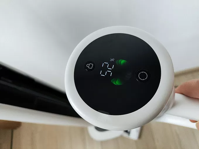 💝后悔没早买！90天不倒灰大吸力绿光显尘:MovaS6