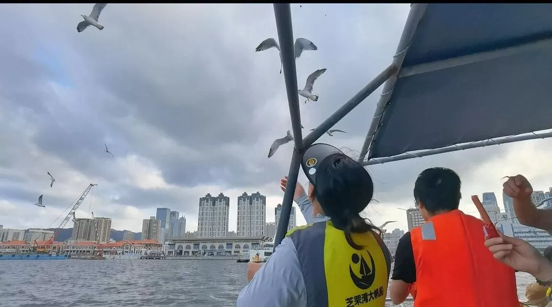 旅游推荐💞两人游：妈妈从没见过蓝色的大海，所以我带她来了威海和烟台