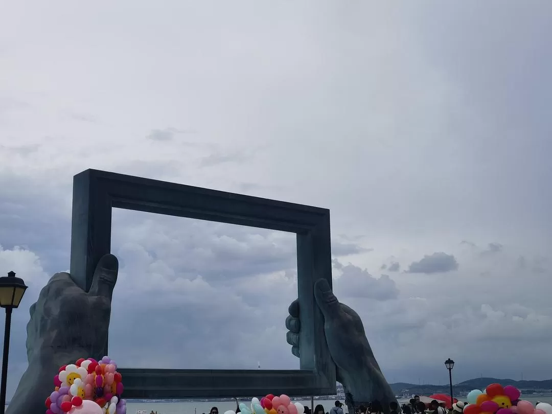 旅游推荐💞两人游：妈妈从没见过蓝色的大海，所以我带她来了威海和烟台