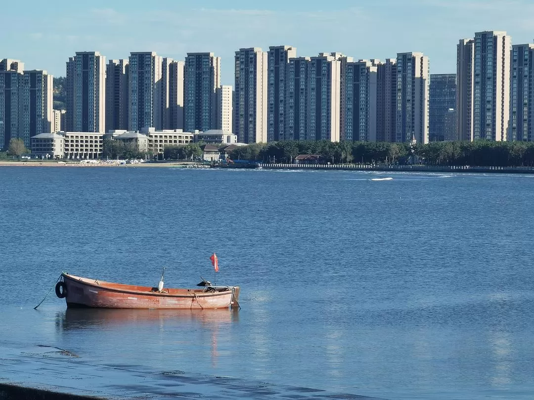 旅游推荐💞两人游：妈妈从没见过蓝色的大海，所以我带她来了威海和烟台
