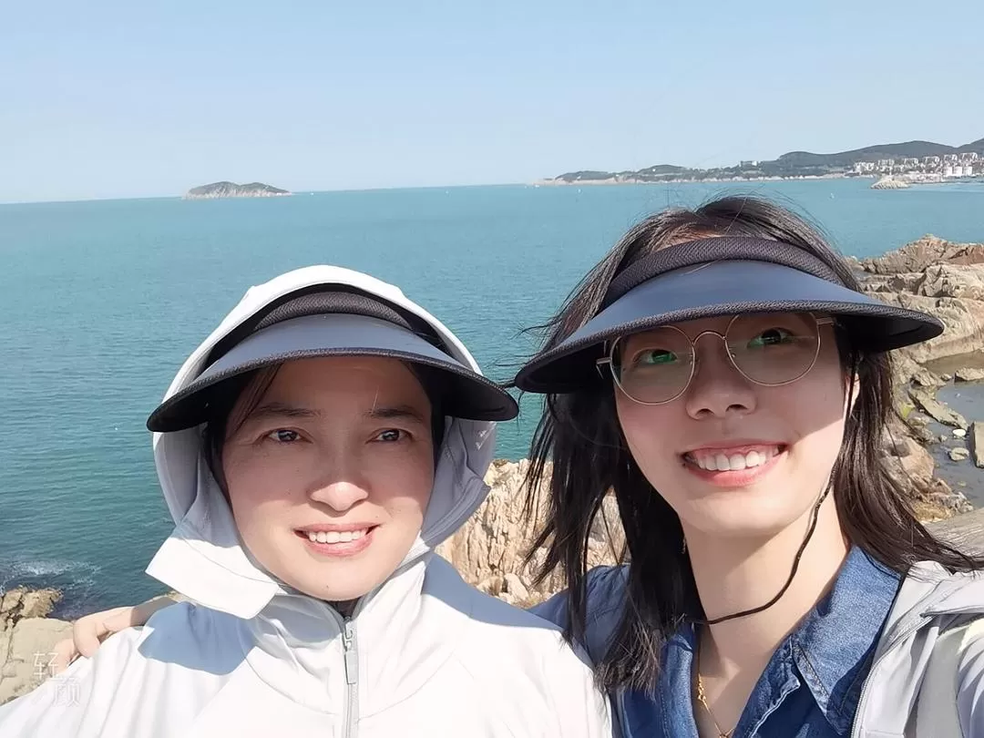 旅游推荐💞两人游：妈妈从没见过蓝色的大海，所以我带她来了威海和烟台