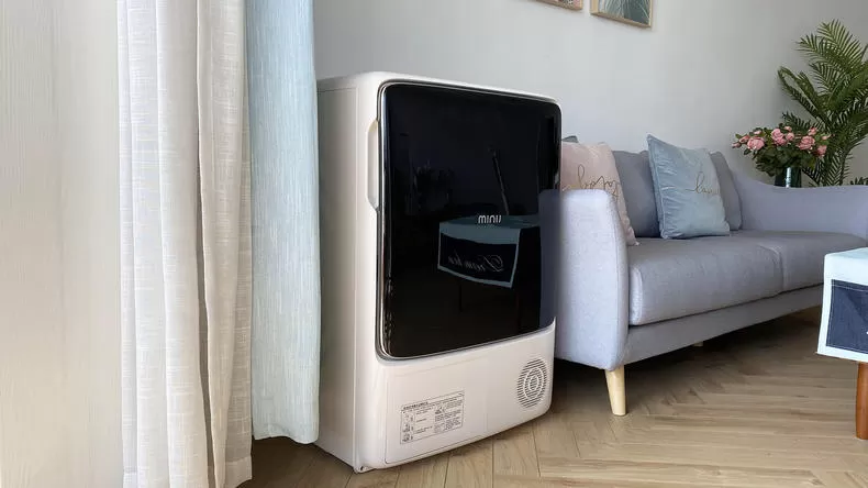 💢小吉热泵智能烘干机变频滚筒干衣机C1000评测小吉烘干机怎么样?