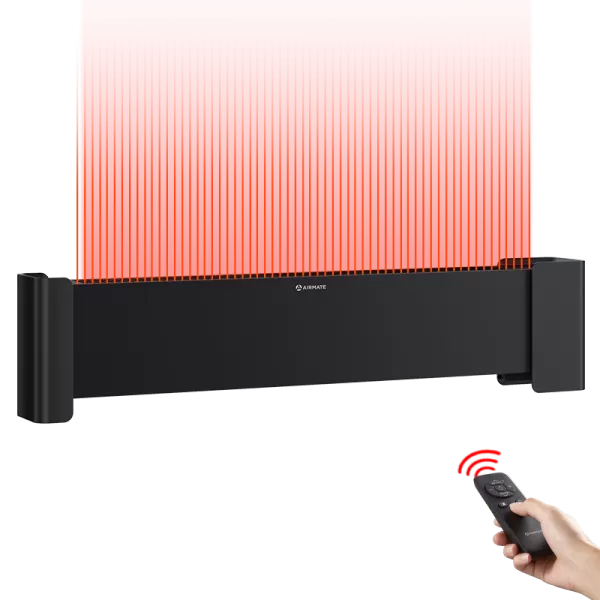 💞艾美特HD22-R36踢脚线取暖器怎么样?评测:石墨烯AI智能恒温