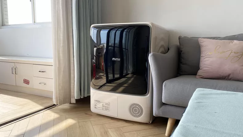 💢小吉热泵智能烘干机变频滚筒干衣机C1000评测小吉烘干机怎么样?