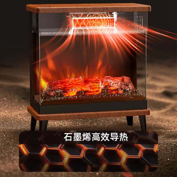 ✨先锋DBL-GY1R壁炉取暖器怎么样?评测:仿真火焰石墨烯暖风机