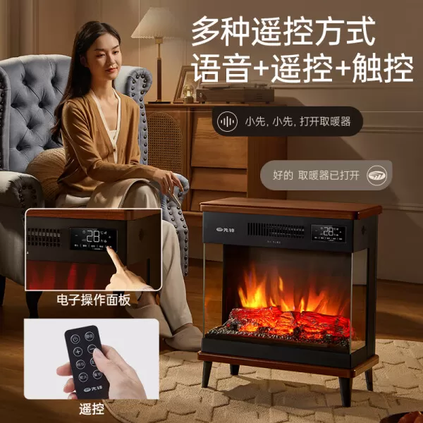 ✨先锋DBL-GY1R壁炉取暖器怎么样?评测:仿真火焰石墨烯暖风机