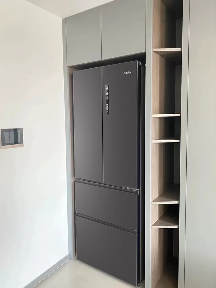 🥈海尔统帅342升嵌入式双变频冰箱BCD-342WLLFDD9S9评测统帅冰箱怎么样?