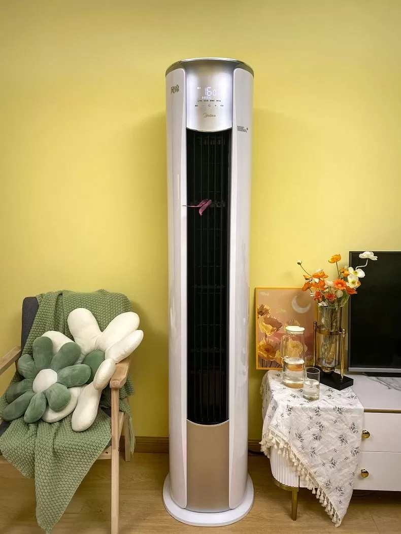 🈲美的风锦智能2匹变频冷暖立式空调KFR-51LW/N8ZHB1评测美的立式空调怎么样?