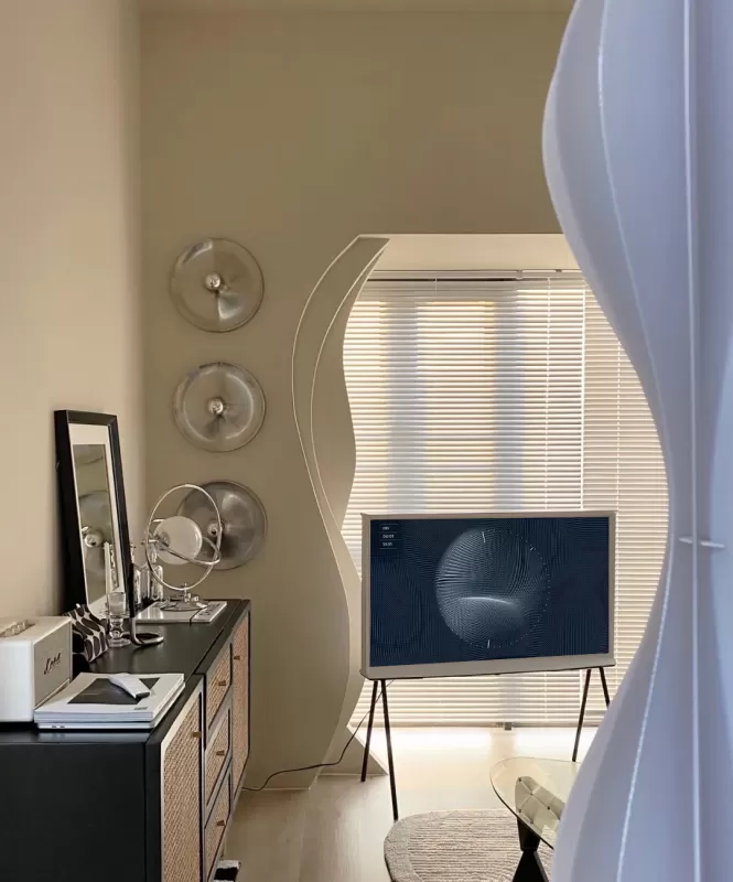 🔥三星65LS01CQLED量子点Serif画境电视65寸评测三星液晶电视怎么样?