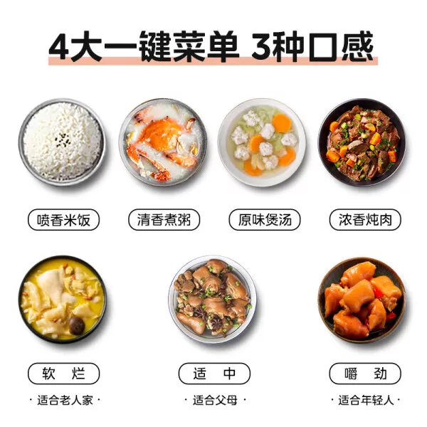 💢美的YL50Easy203电压力锅怎么样?评测:圆釜不粘双胆一键排气