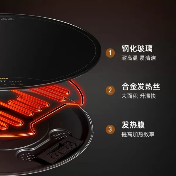 ⭐苏泊尔BZ60A801暖菜板怎么样?评测:9档调温旋转饭菜保温板