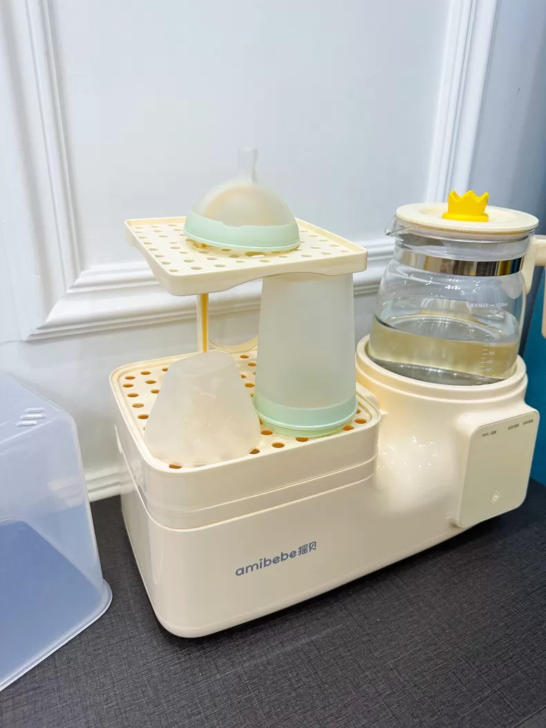 💓摇贝奶瓶消毒器二合一婴儿调奶器YBSHY-01评测摇贝调奶器怎么样?