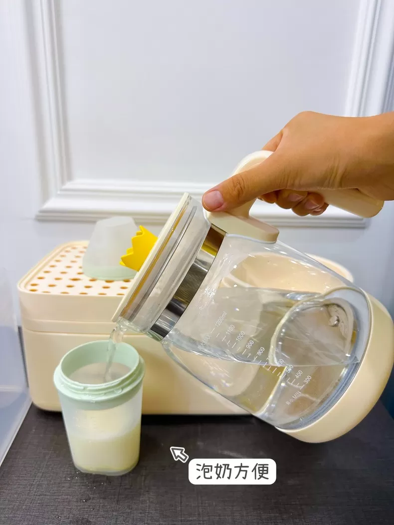 💓摇贝奶瓶消毒器二合一婴儿调奶器YBSHY-01评测摇贝调奶器怎么样?