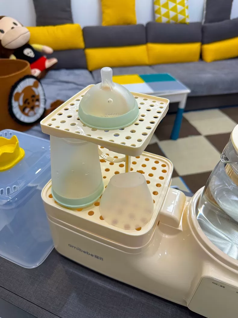 💓摇贝奶瓶消毒器二合一婴儿调奶器YBSHY-01评测摇贝调奶器怎么样?