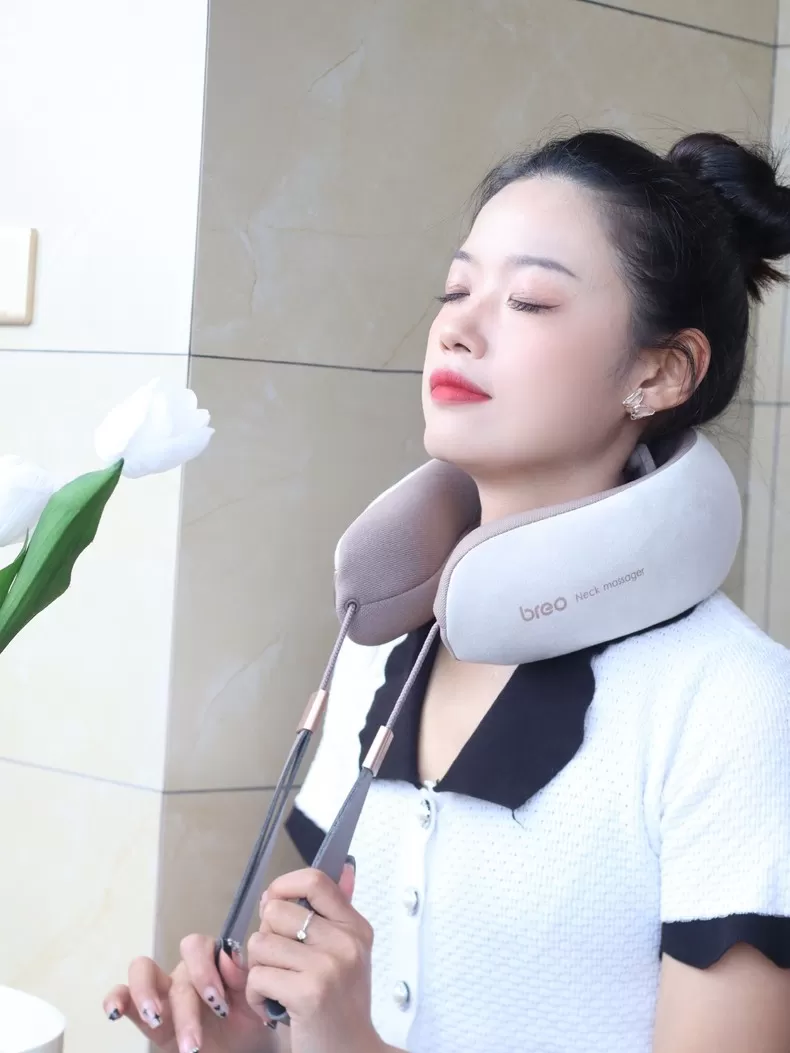 🉑倍轻松Neck5按压蓝牙颈部按摩仪评测倍轻松颈椎按摩器怎么样?