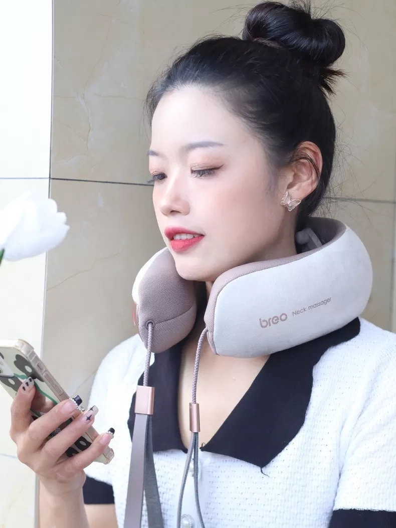 🉑倍轻松Neck5按压蓝牙颈部按摩仪评测倍轻松颈椎按摩器怎么样?