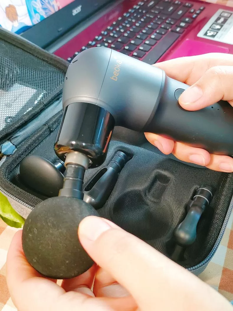 💞倍益康4按摩头筋膜枪HL2-A评测倍益康筋膜枪怎么样?