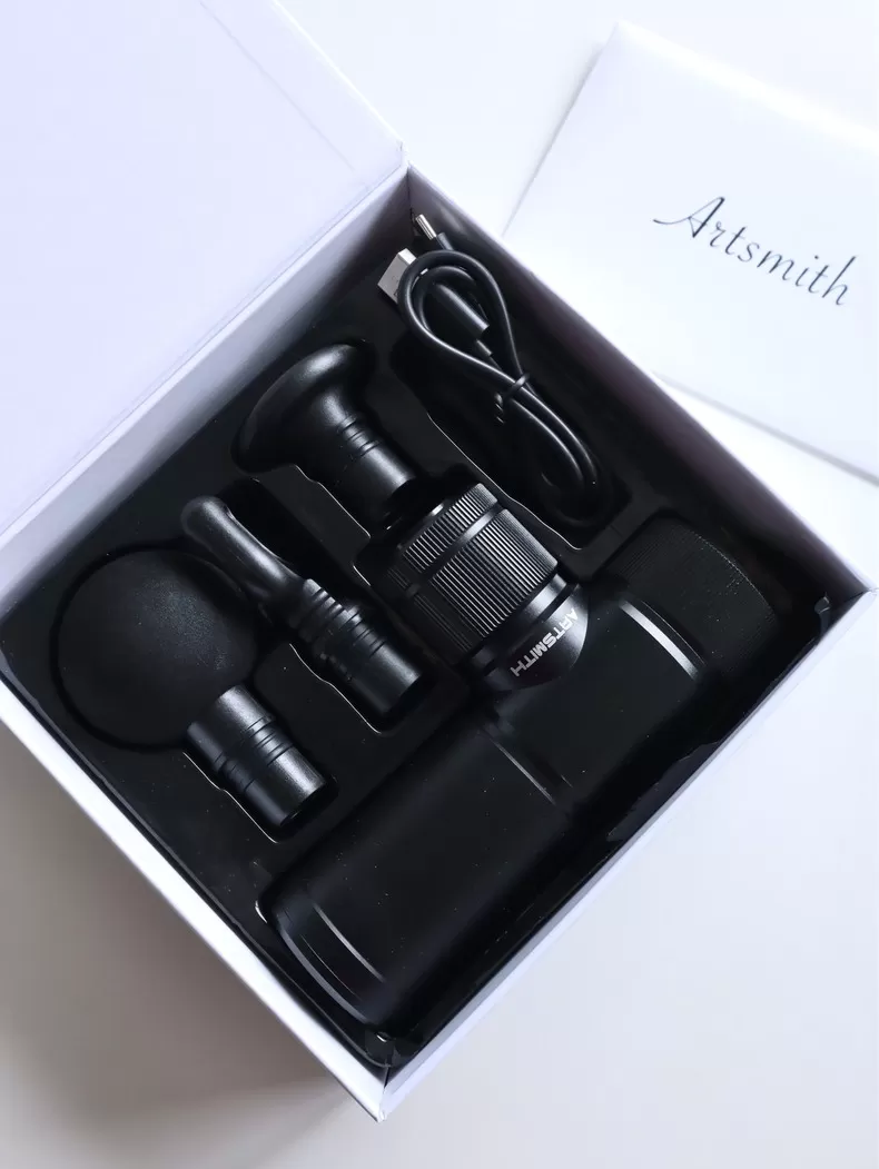 💖Artsmith四按摩头迷你筋膜枪AS300评测Artsmith筋膜枪怎么样?